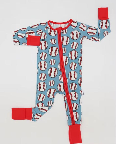 Take Me Out To The Ballgame Bamboo Jammie’s