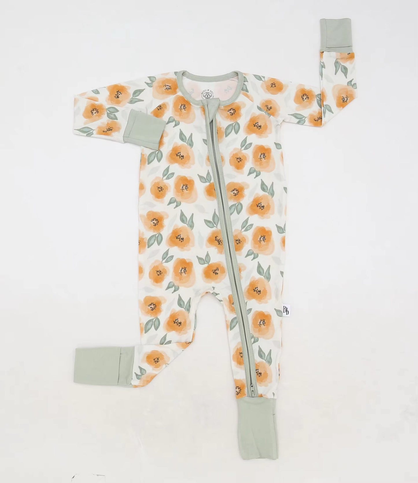 Peachy Blooms Bamboo Jammie - Mommy & Me Sets Available!