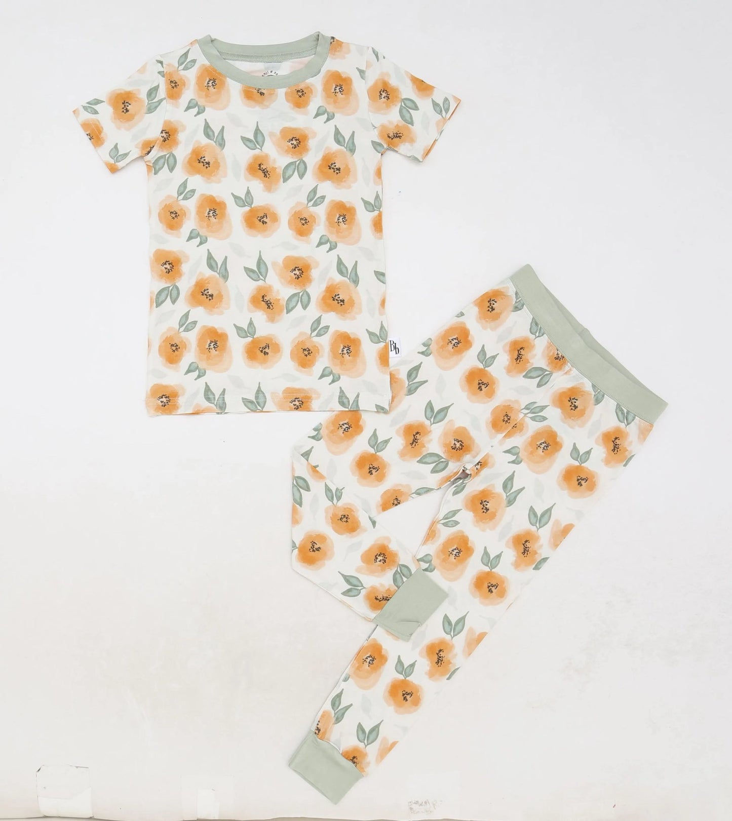 Peachy Blooms Bamboo Jammie - Mommy & Me Sets Available!