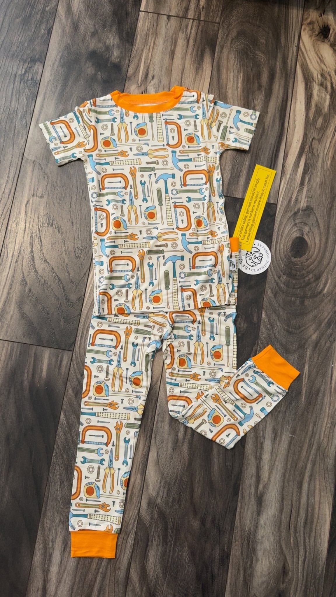 Lil Builder Bamboo Jammie