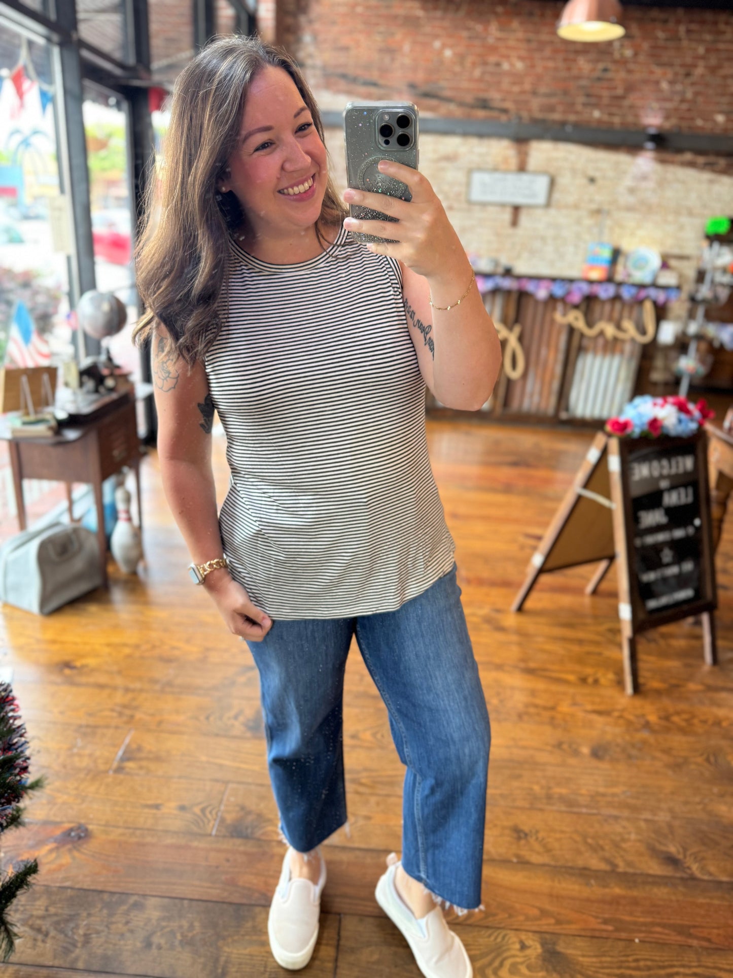 The Classic Stripe Tank
