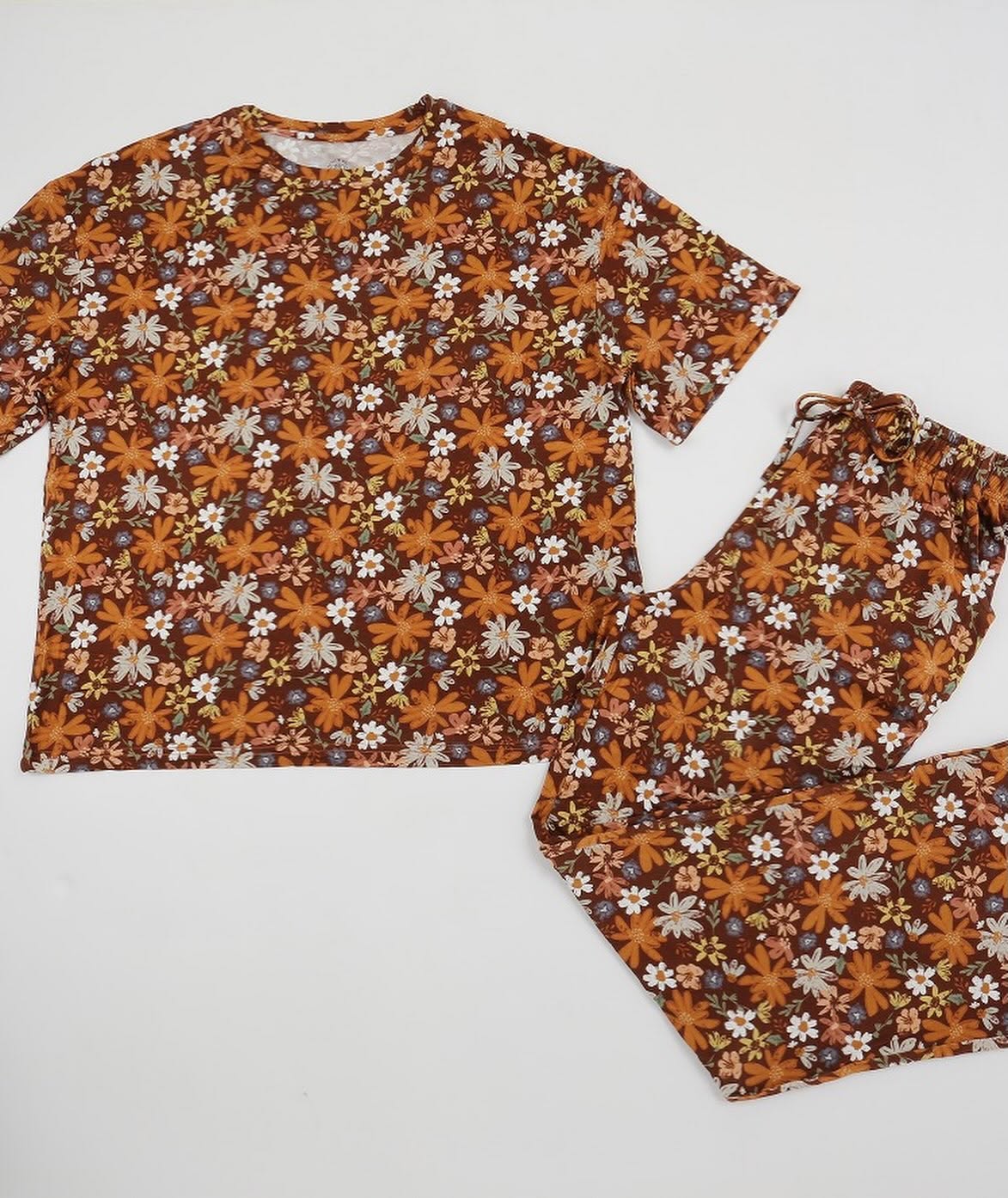 Meadows & Mocha Bamboo Pajamas