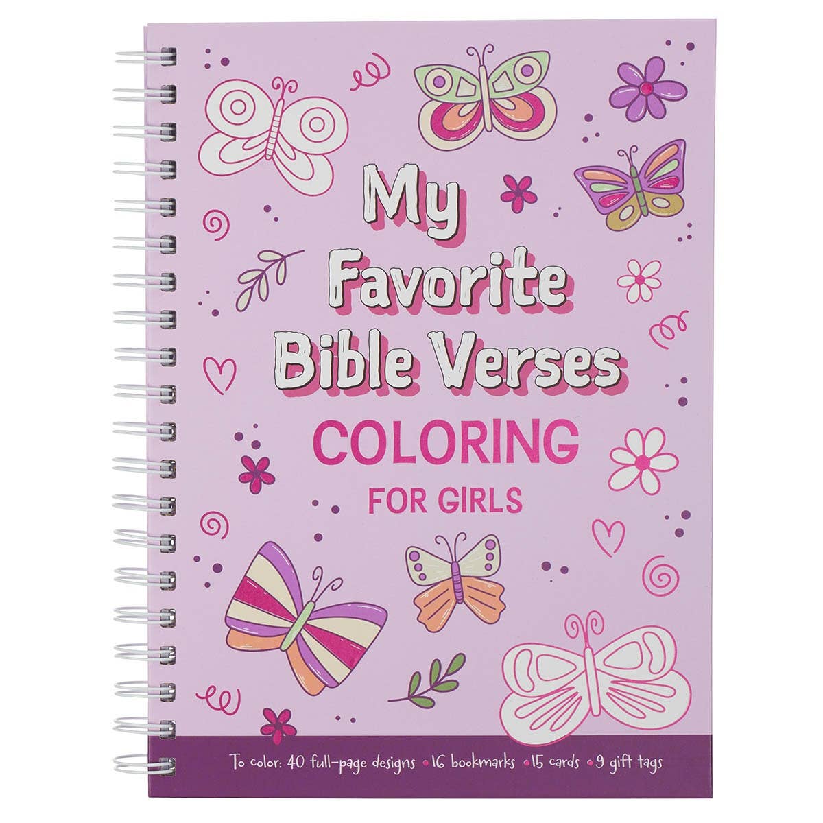 Color & Reflect: My Favorite Bible Verses Coloring Book for Girls