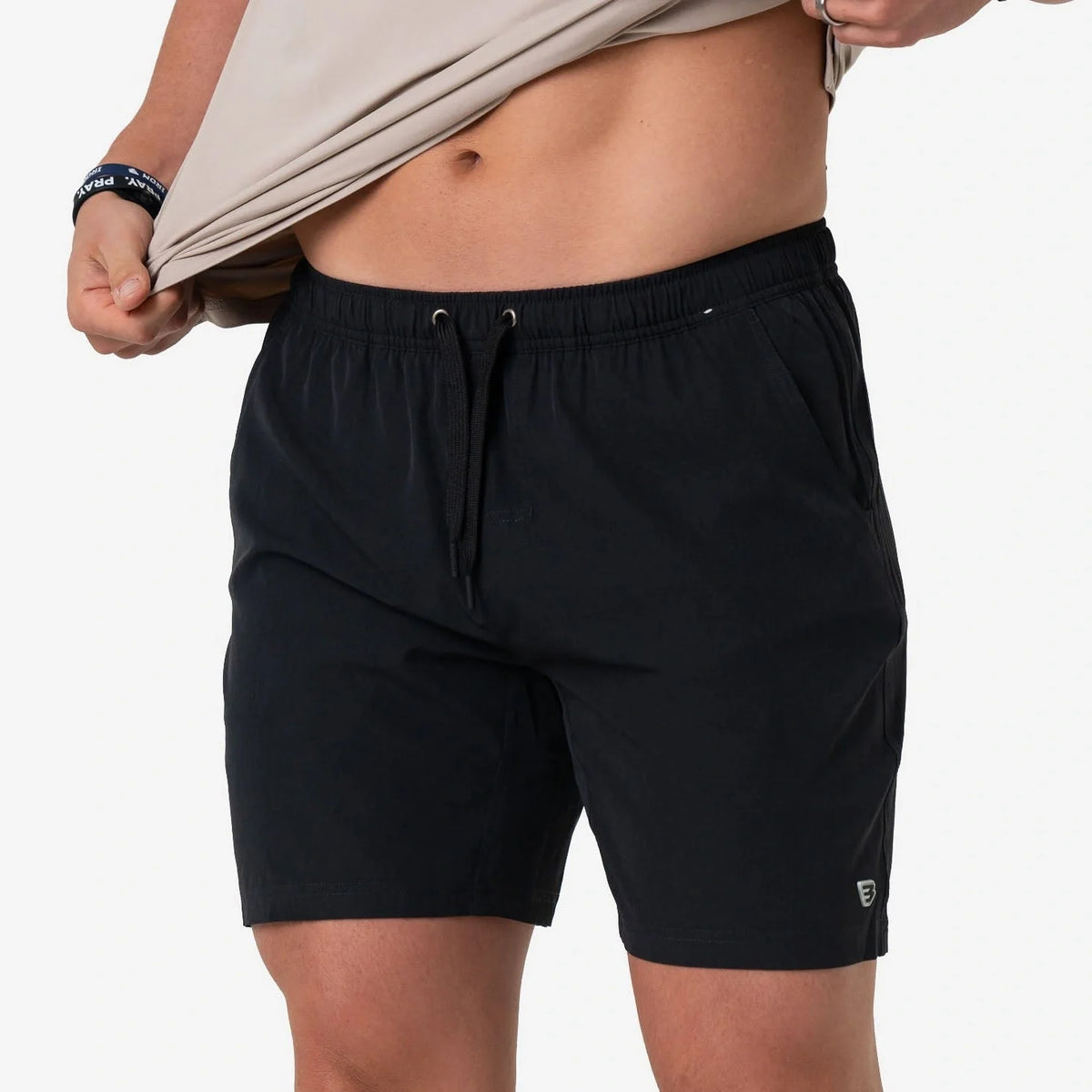 Athletic Short - Heather Black - 5.5" Inseam