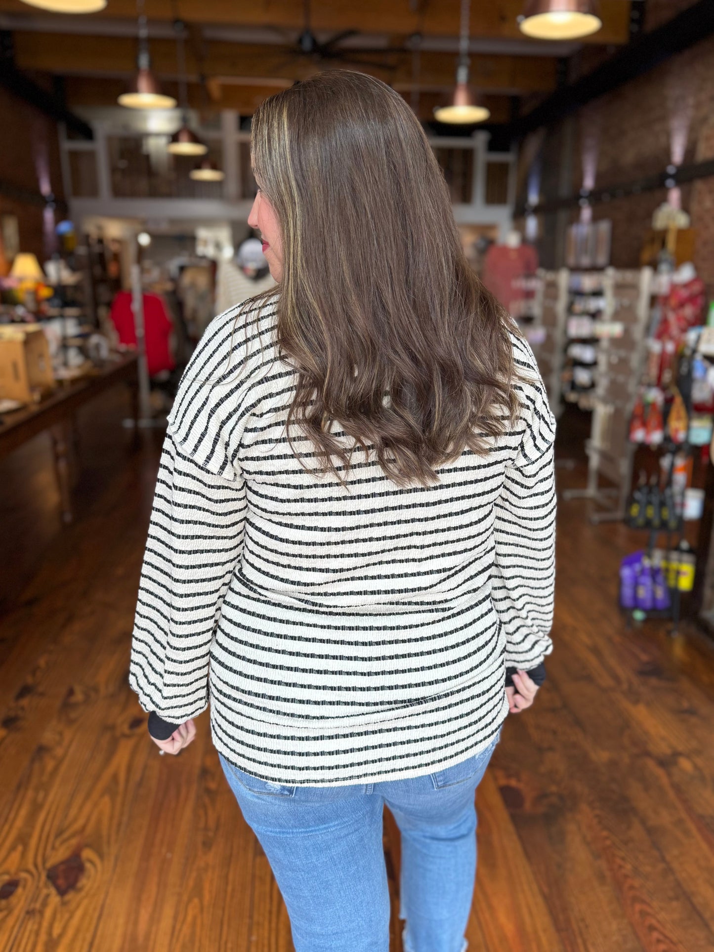 Weekend Wander Henley Top