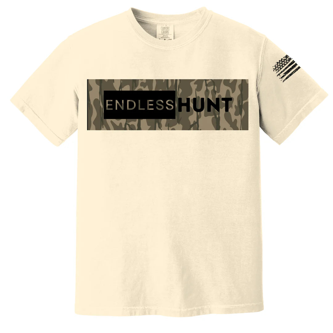Endless Hunt Logo Tee β Daybreak Camo