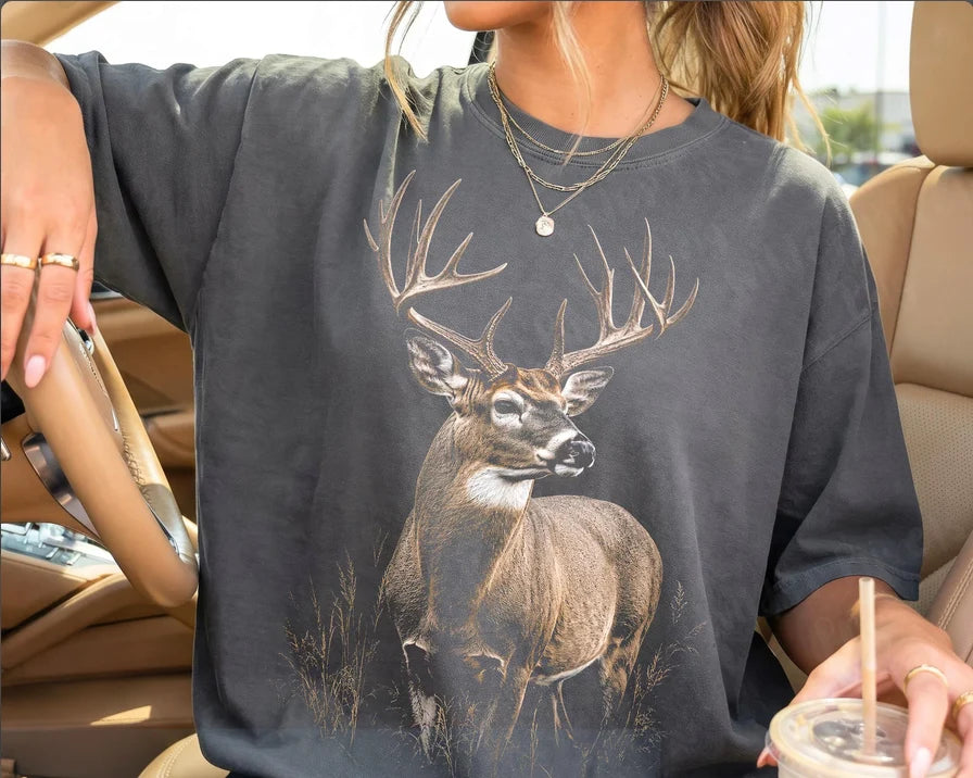 Vintage Buck Hunting Tee - Endless Hunt