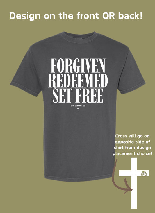FORGIVEN - TSHIRT BAR DESIGN