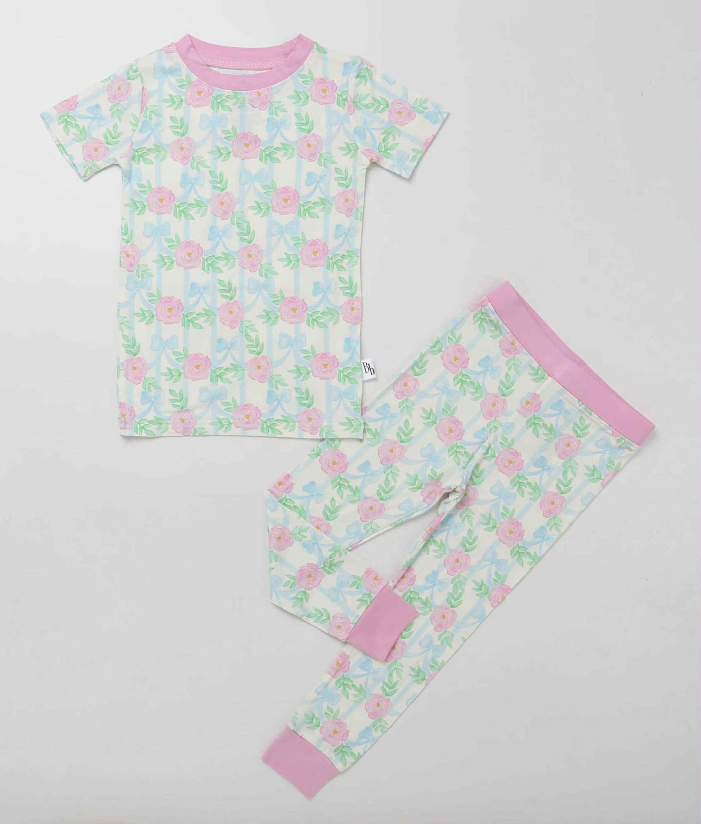 Ribbons & Roses Bamboo Pajamas