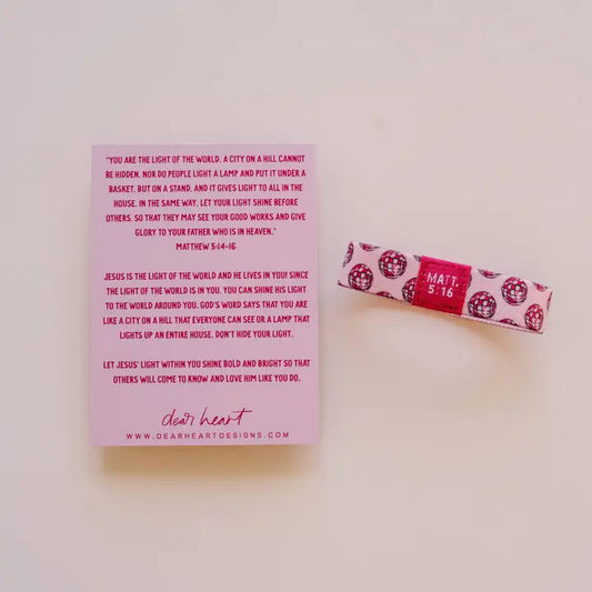 Let Your Light Shine - Kids Bracelet