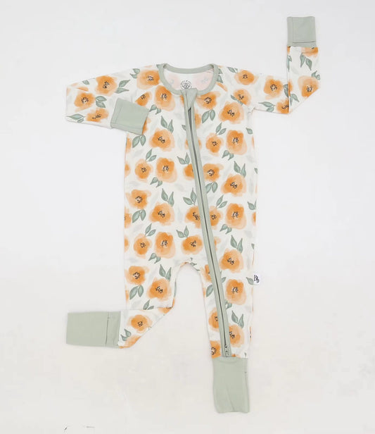 Peachy Blooms Bamboo Jammie
