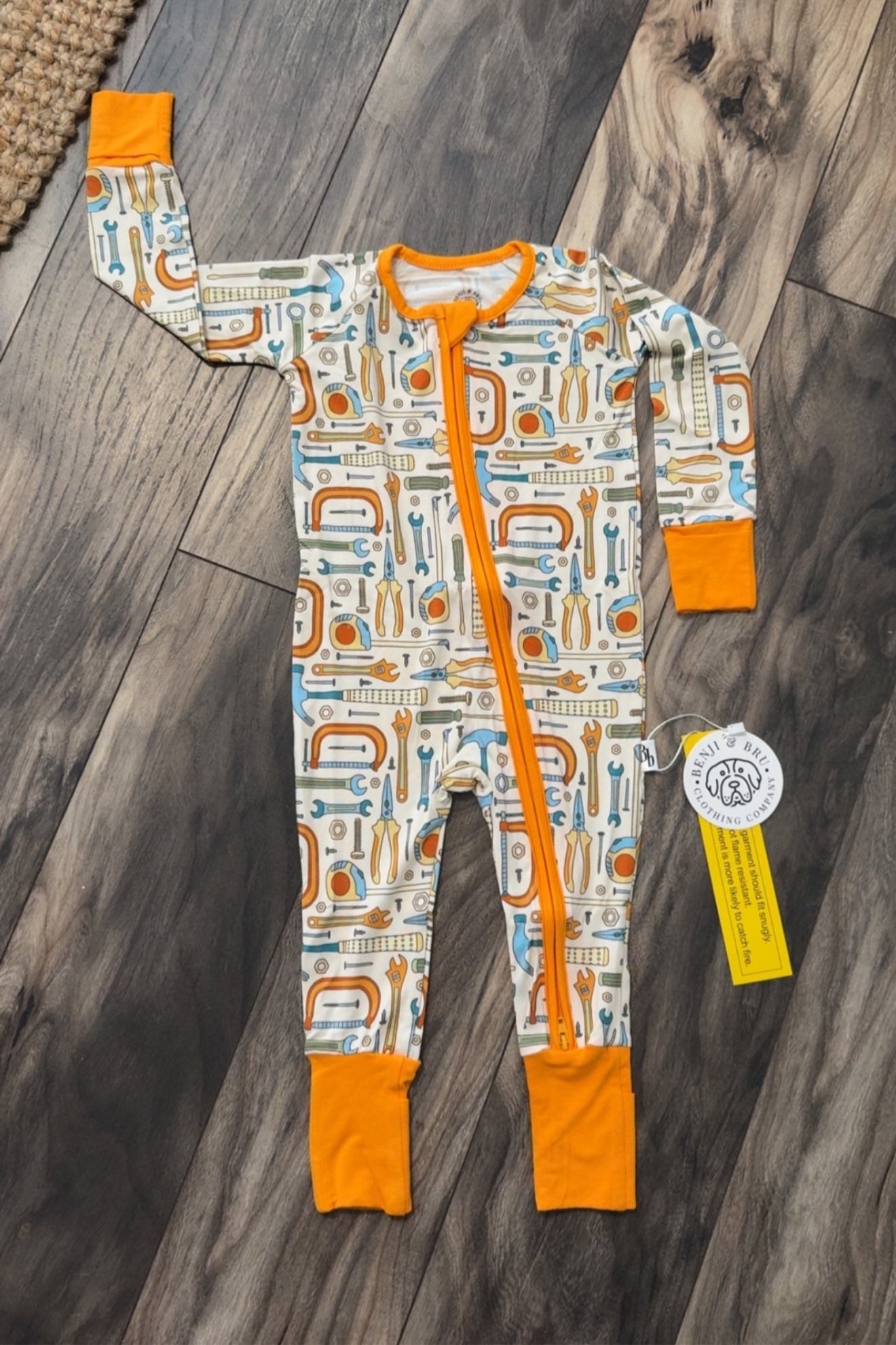Lil Builder Bamboo Jammie