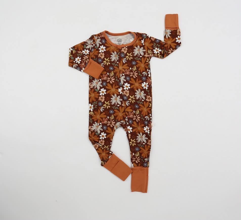 Meadows & Mocha Bamboo Pajamas