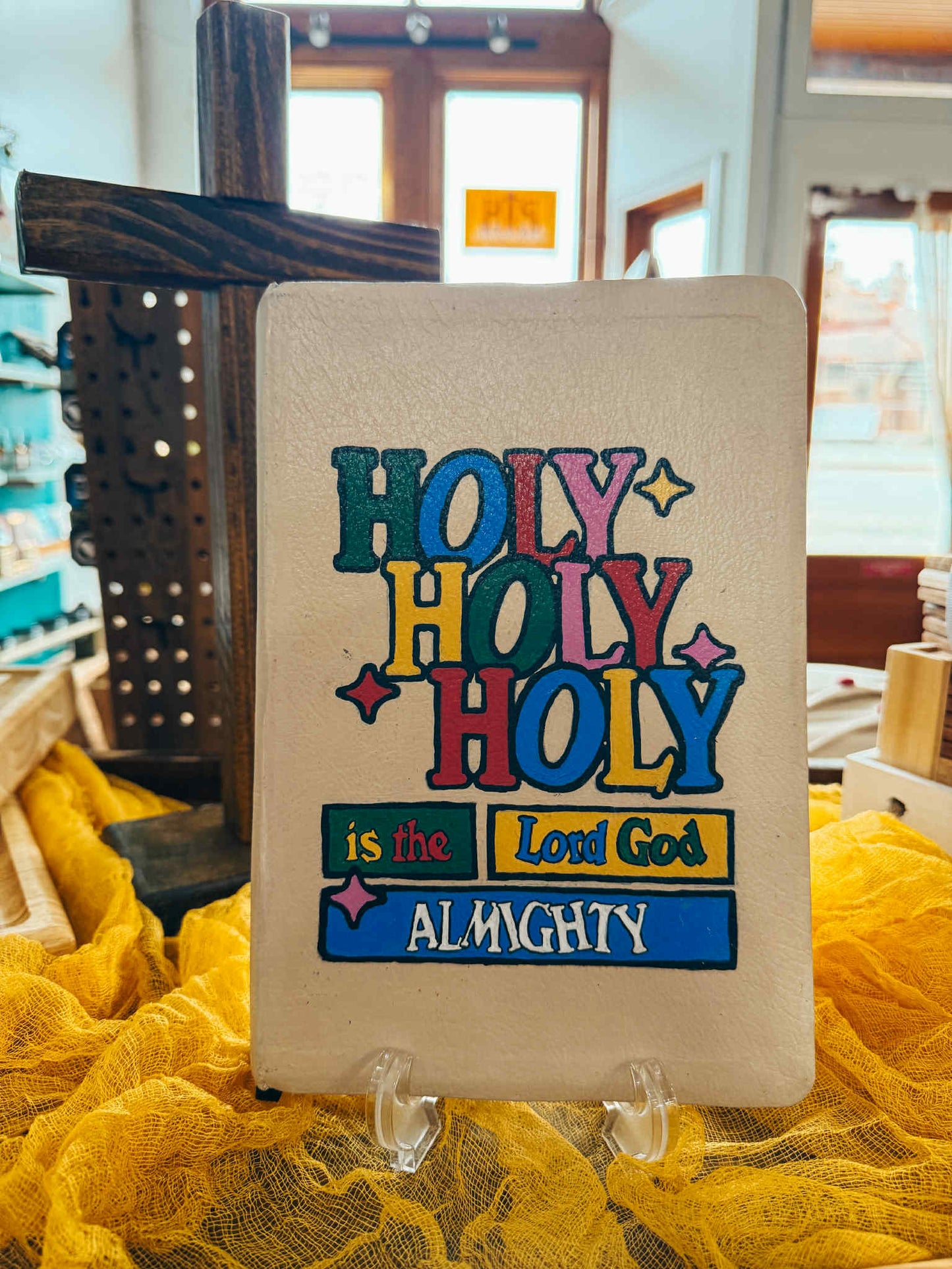 Holy, Holy, Holy - Counted & Known Hand Painted Bible