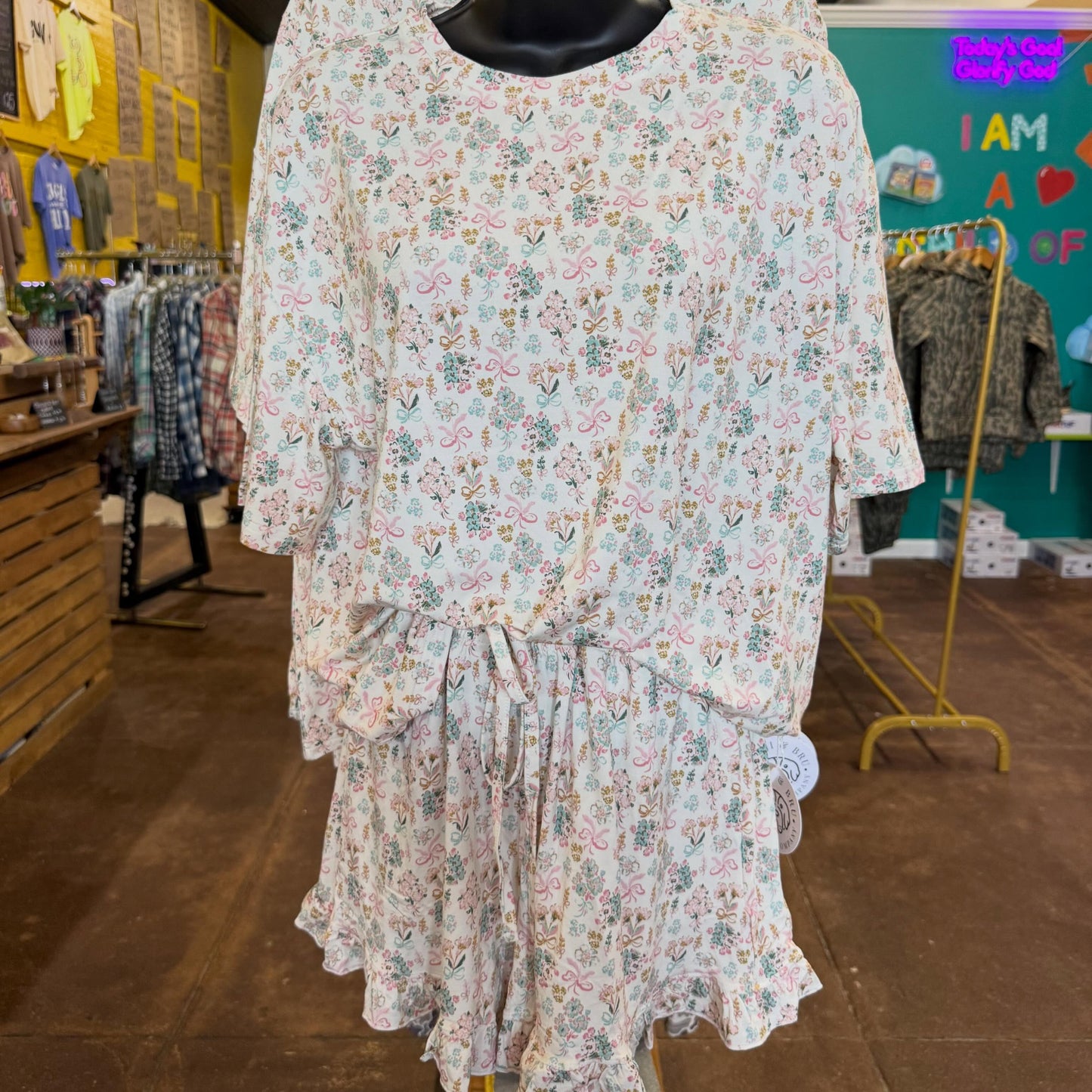 Heirloom Floral Bamboo Pajamas