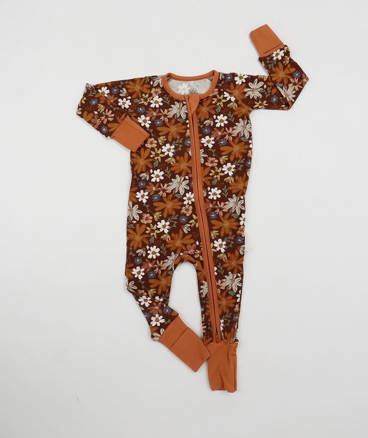 Meadows & Mocha Bamboo Pajamas