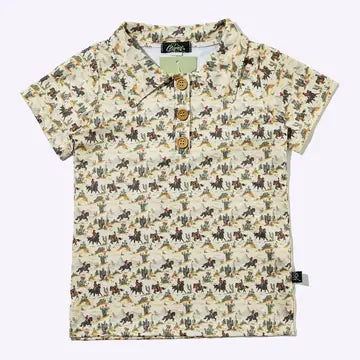 Desert Stroll Collar Shirt - YTH