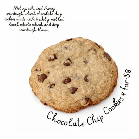 Sourdough Choc. Chip Cookies - Mae's on the Corner