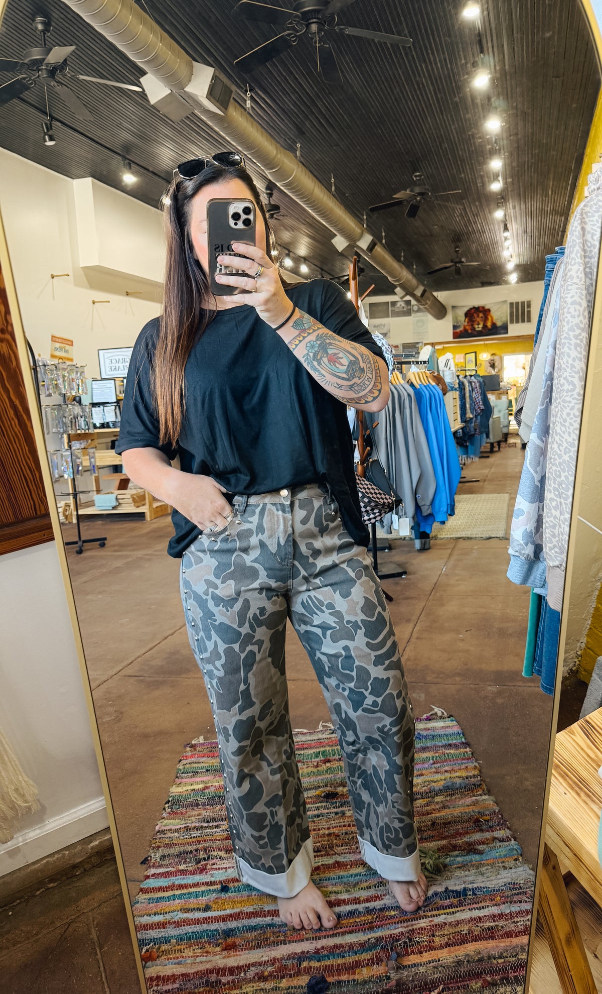 Studded Camo Jeans - Endless Hunt