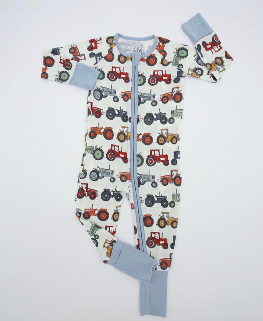 Tractor Collection Bamboo Pajamas