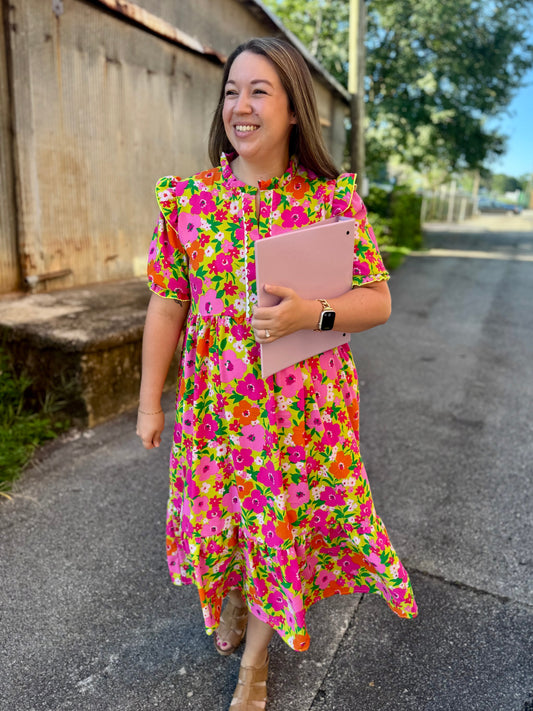 Georgia Breeze Midi Dress