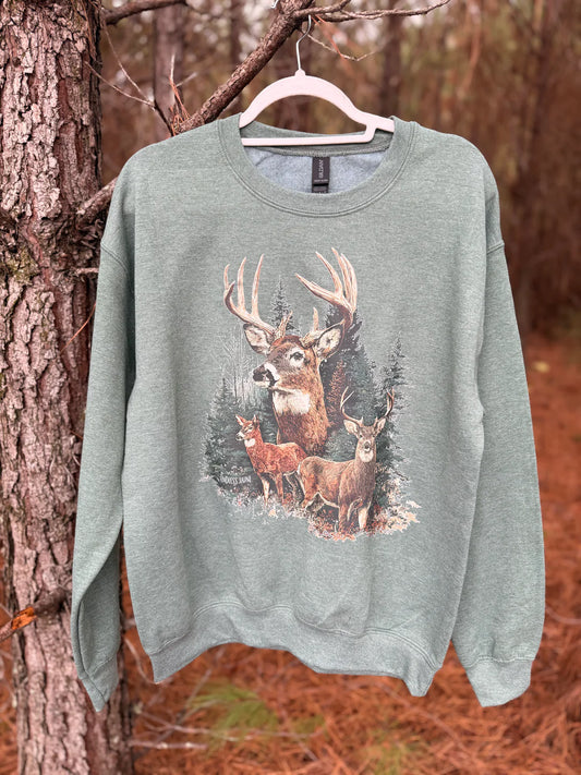 Endless Woods Crewneck - OLIVE