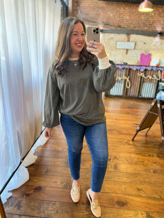 Morning Market Striped Top