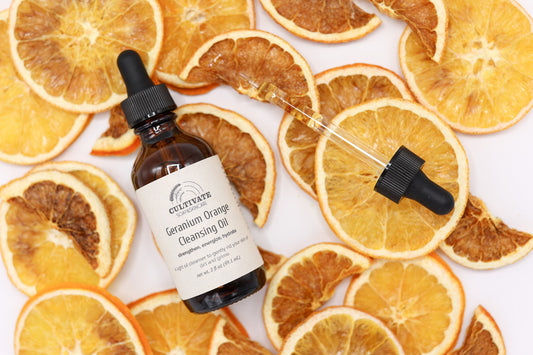 Cultivate Soap- Geranium Orange Cleansing Oil