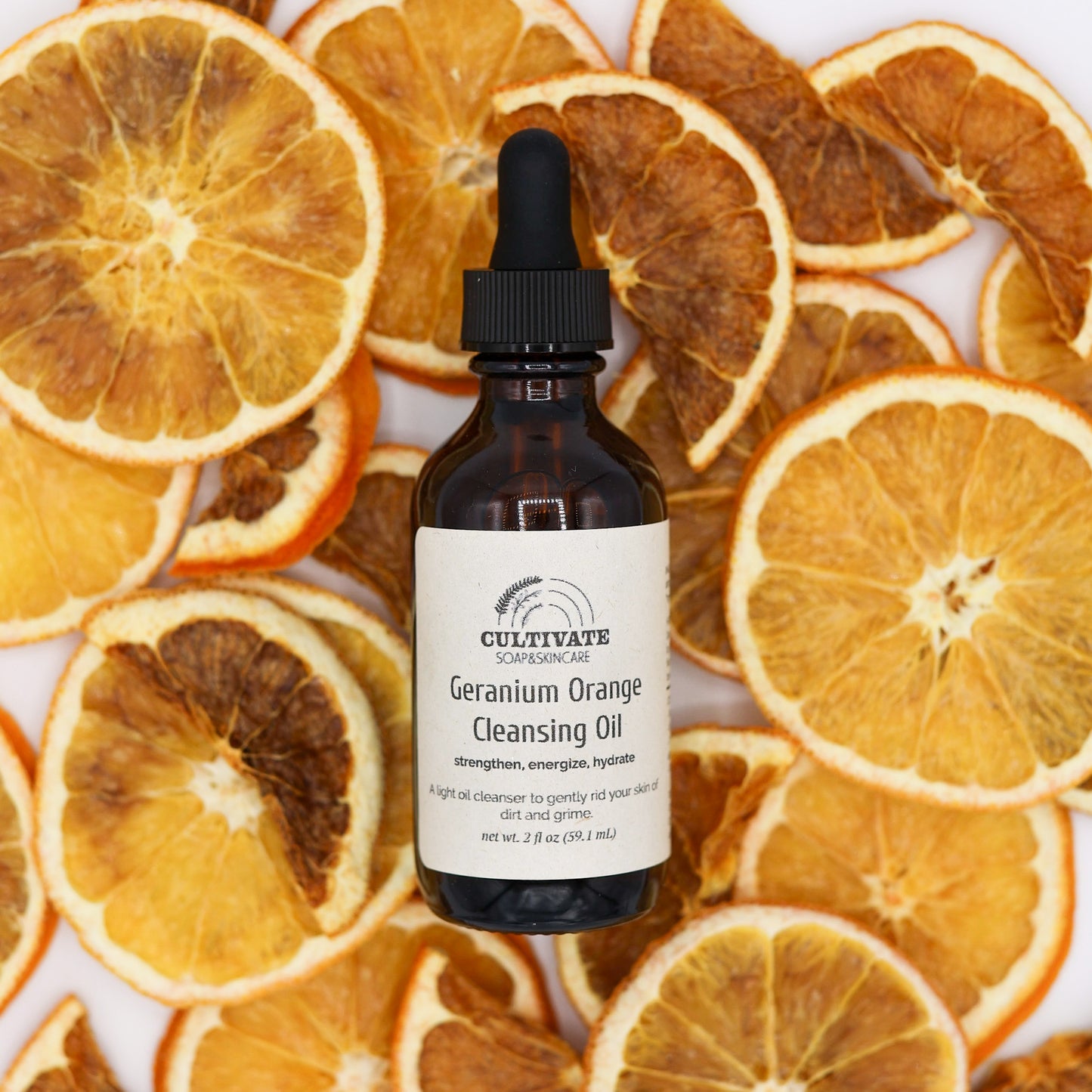 Cultivate Soap- Geranium Orange Cleansing Oil