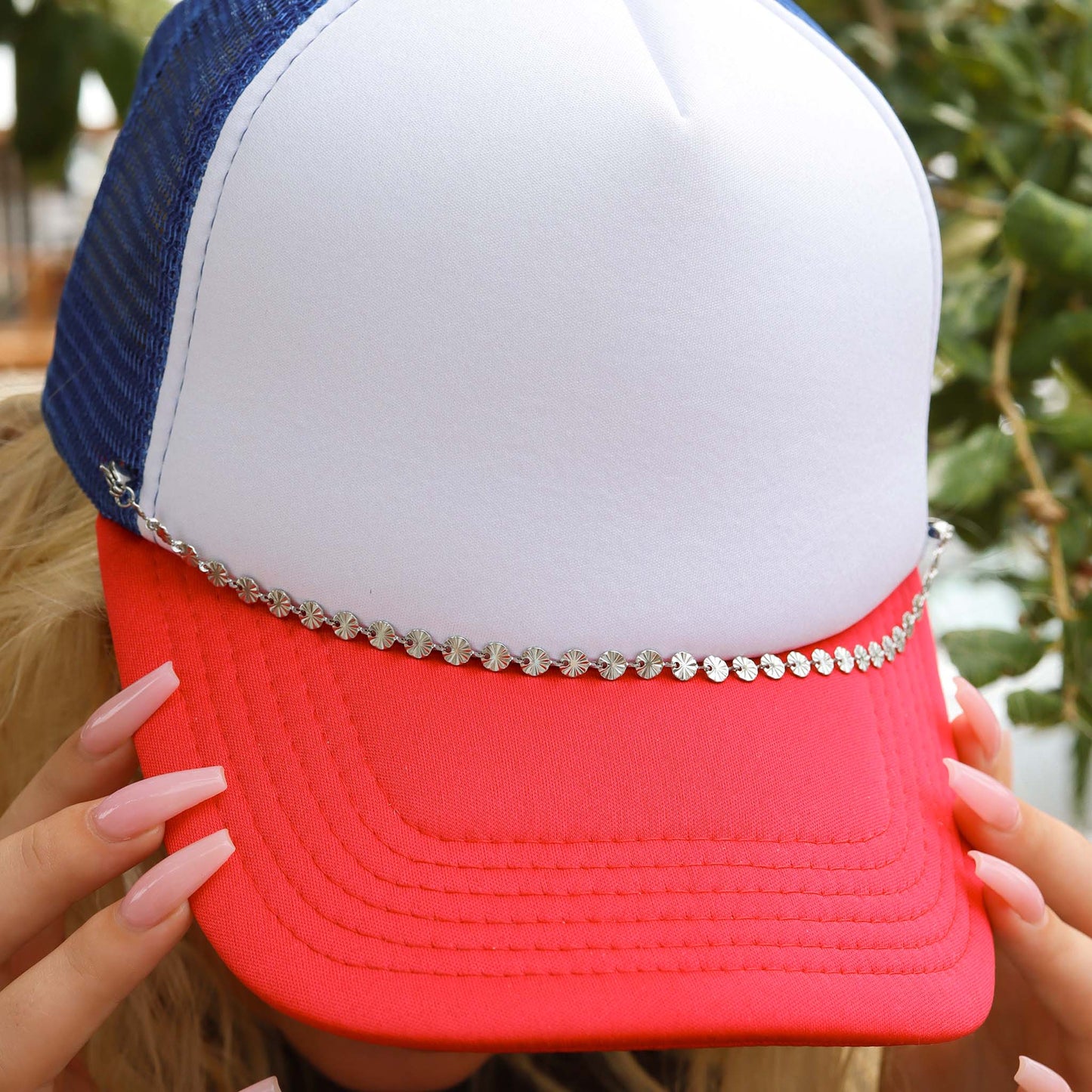 Steel Crimped Circle - Trucker Hat Chai